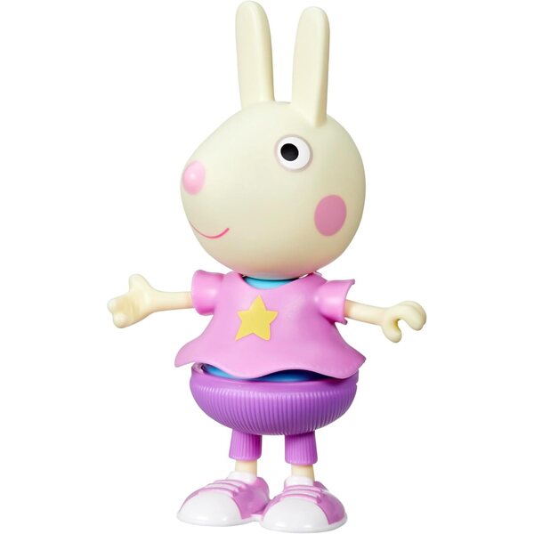 Peppa Pig Luisa Puppenlöffel 15 cm mit 6 interaktiven Accessoires und Kleidung für Mädchen