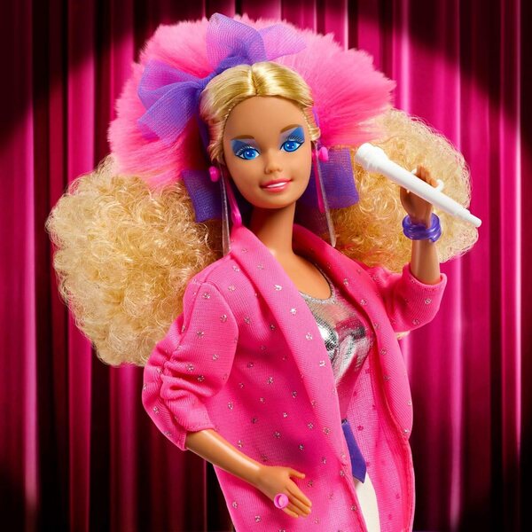 Barbie Signature Rockstars zum 40-jährigen Jubiläum: 80er-Jahre-Repro-Poupée mit Ausstellungsstand