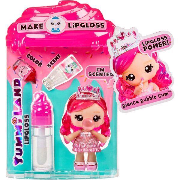 YUMMILAND Bianca Bubblegum Puppet with Scented Lipgloss DIY Set για παιδιά 4+