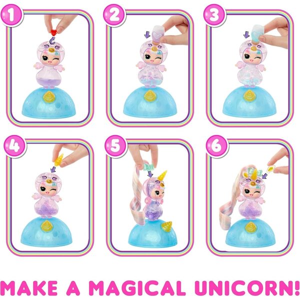 L.O.L. Surprise Unicorn Tots: Sammelpuppen mit transparentem Körper und Lavalampeneffekt