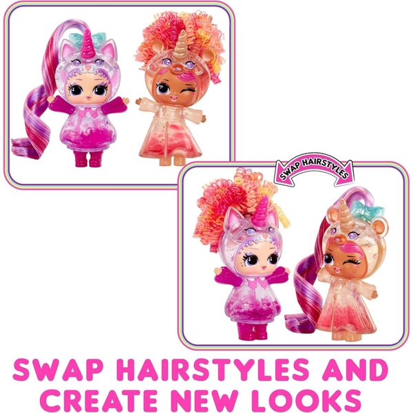 L.O.L. Surprise Unicorn Tots: Sammelpuppen mit transparentem Körper und Lavalampeneffekt