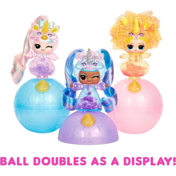 L.O.L. Surprise Unicorn Tots: Sammelpuppen mit transparentem Körper und Lavalampeneffekt