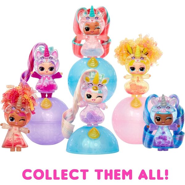 L.O.L. Surprise Unicorn Tots: Sammelpuppen mit transparentem Körper und Lavalampeneffekt