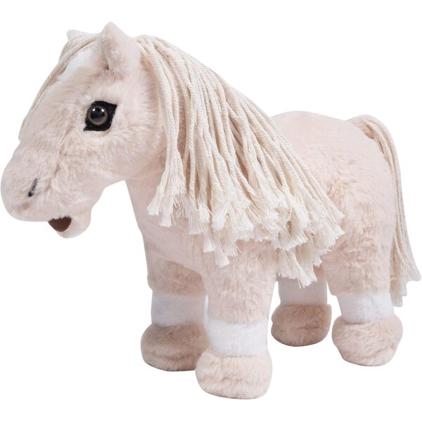 HKM Pony Puppe Hellbraun One Size – Weiches und interaktives Spielzeug für Kinder