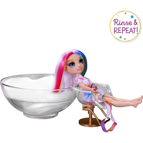Rainbow High Amaya Puppa con Haarkreide Set 28 cm - Colora, Stila e Gioca