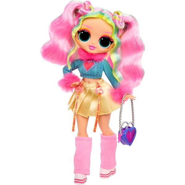 L.O.L. Überraschung! OMG Bubblegum DJ – Modepuppe mit einzigartigem Stil und rosa Accessoires