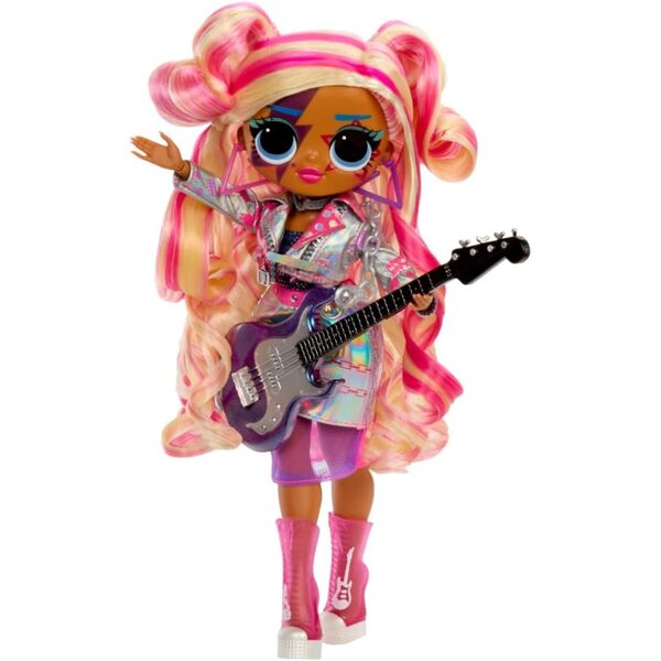 L.O.L. Überraschung! OMG Eye Spy Series Rockstar – Babe mit Mode und Accessoires zum Entdecken