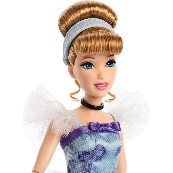 Mattel Disney Principessa Cinderella Bambola Compleanno in Abito da Ballo Elegante