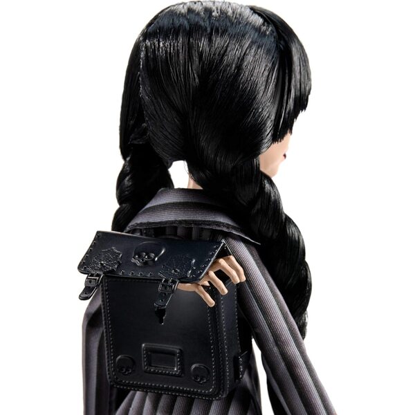 Monster High Wednesday Addams Bambola Nevermore Academy con Accessori Originali