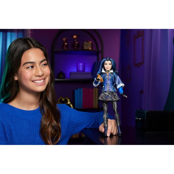 Mattel Descendants Evie 10th Anniversary-pop met afneembare jurk en accessoires