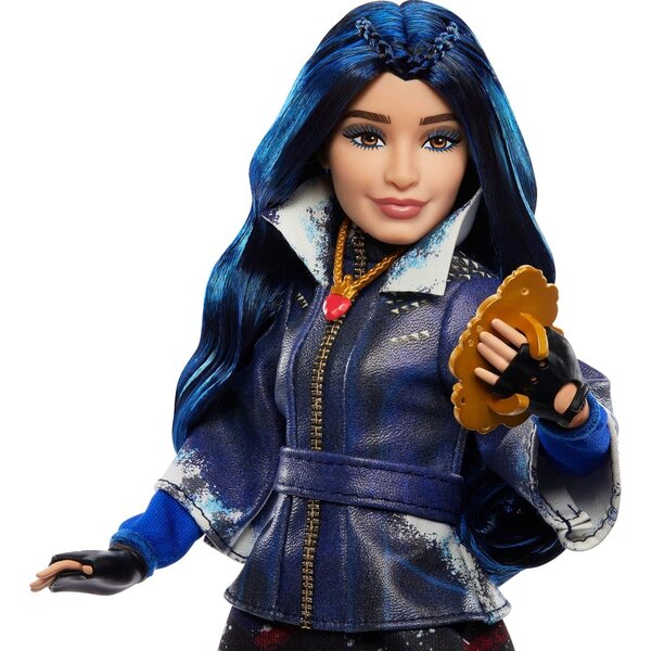 Mattel Descendants Evie 10th Anniversary-pop met afneembare jurk en accessoires