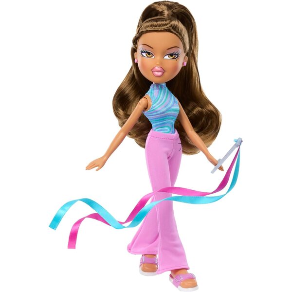 Bratz Play Sportz Yasmin: Sportpuppe mit Turnzubehör und Mode