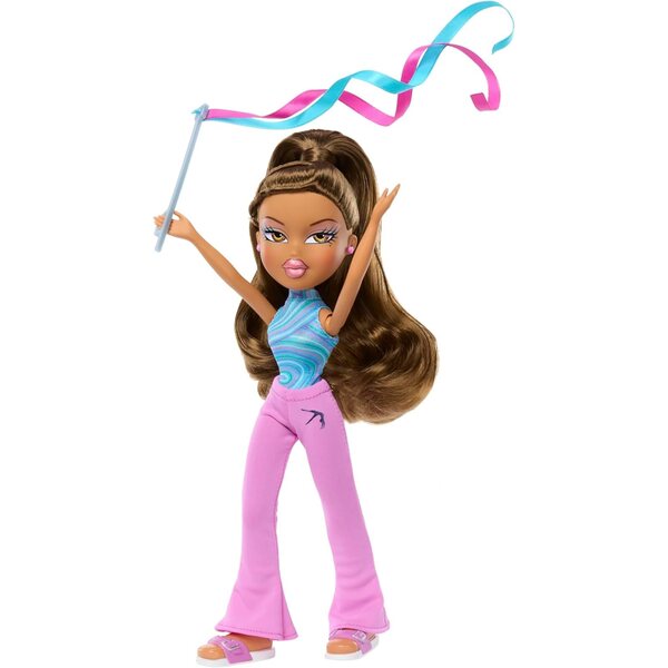 Bratz Play Sportz Yasmin: Sportpuppe mit Turnzubehör und Mode