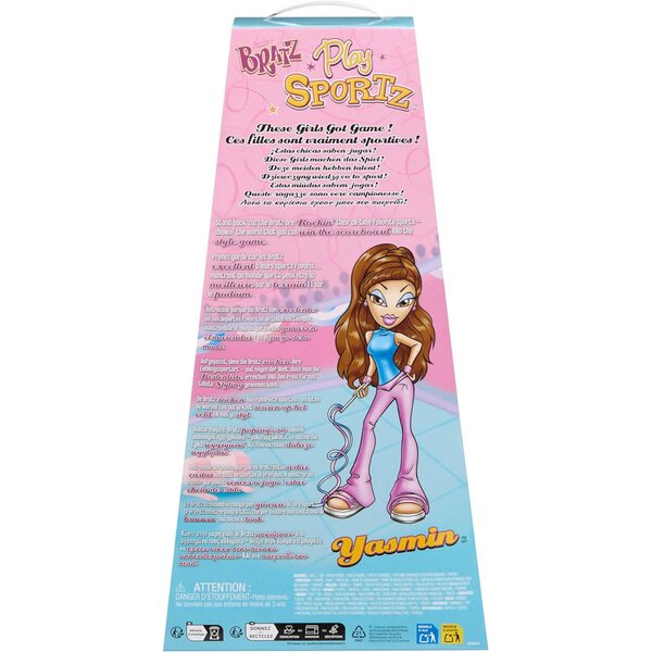 Bratz Play Sportz Yasmin: Sportpuppe mit Turnzubehör und Mode