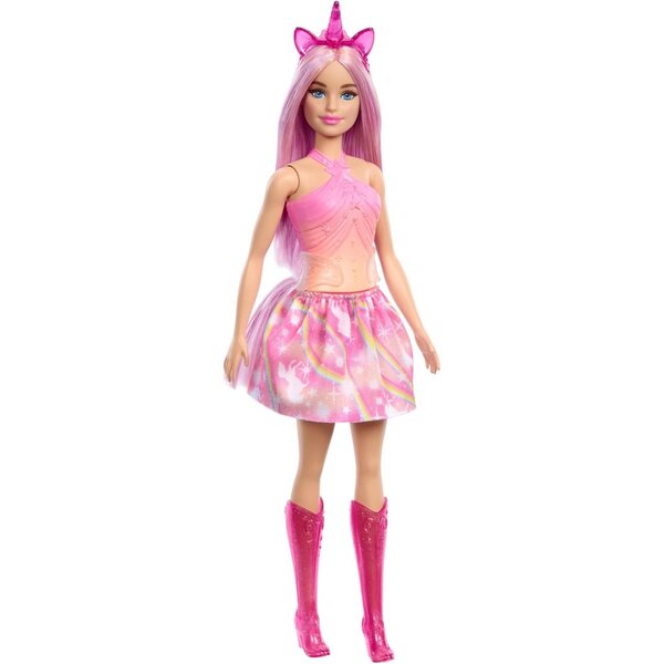Barbie-Einhorn: Puppen mit bunten Haaren und Fantasy-Einhorn-Accessoires