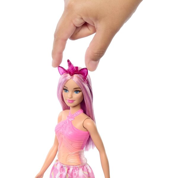 Barbie-Einhorn: Puppen mit bunten Haaren und Fantasy-Einhorn-Accessoires