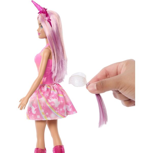 Barbie-Einhorn: Puppen mit bunten Haaren und Fantasy-Einhorn-Accessoires