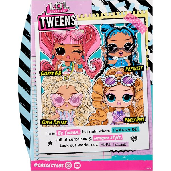 L.O.L. Überraschung! Tweens Core Doll Freshest: Modisches Babe mit Accessoires und Outfits