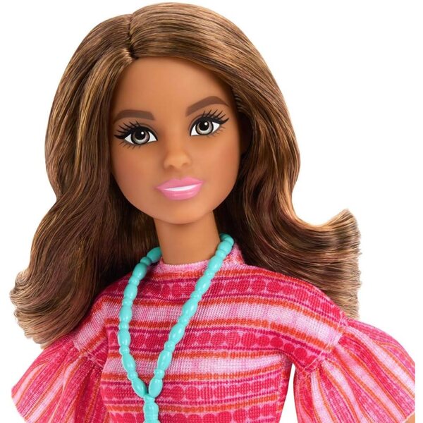 Barbie Teresa Moda Amicizia con Outfit Rosa e Accessori Inclusi per Bambini