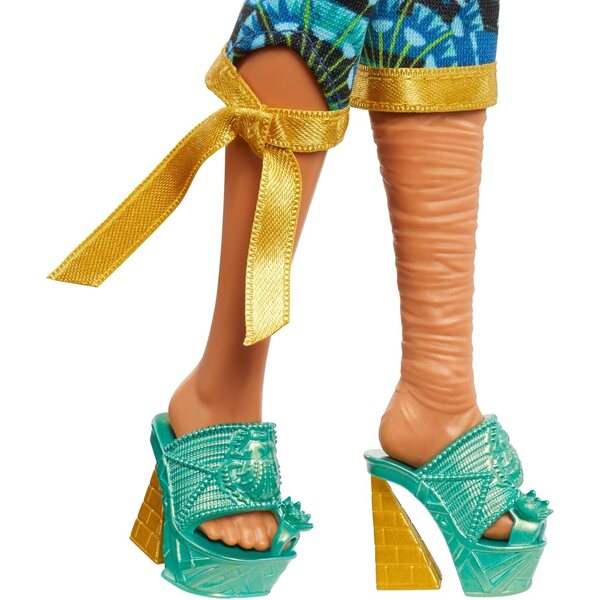 Monster High Cleo De Nile Poupée con outfit festival glamour e accessori esclusivi