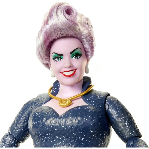 Mattel Disney Arielle la Sirenetta Ursula con Tentacoli Mobili e Dettagli Brillanti