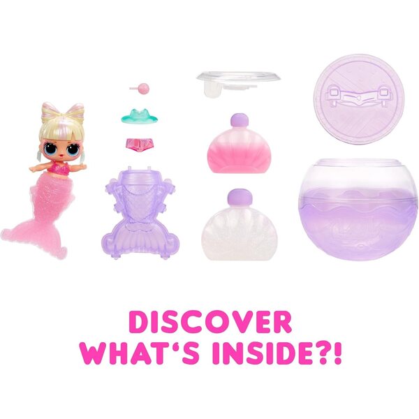 L.O.L. Überraschung! Mermaids Tots: Minipuppen mit farbwechselnden Schwänzen und einzigartigen Accessoires