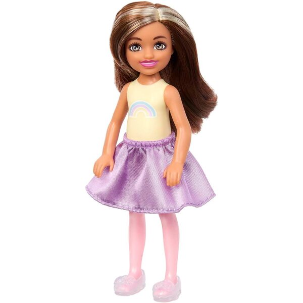 Barbie Cutie Reveal Chelsea mit 6 Überraschungen, Löwenpuppe, Farbwechsel, kreatives Spiel