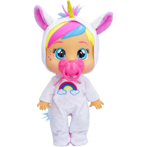 Cry Babies Loving Care Dreamy: Interaktive Puppe mit echten Tränen und abnehmbarem Pyjama 26 cm