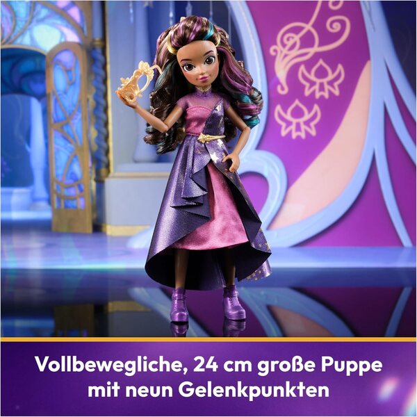 Unicorn Academy Deluxe Knöchelpuppe Sophia 24 cm mit 2 Outfits und Accessoires für Kinder