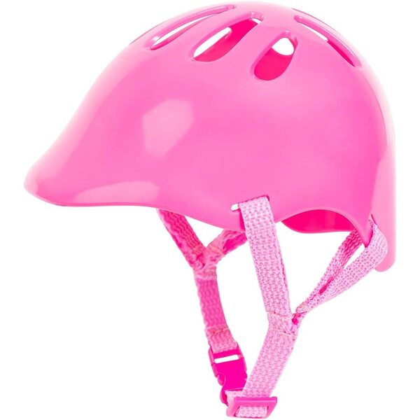 Bayer Design Bambolefahrradhelm rosa regolabile per bambole fino a 43 cm
