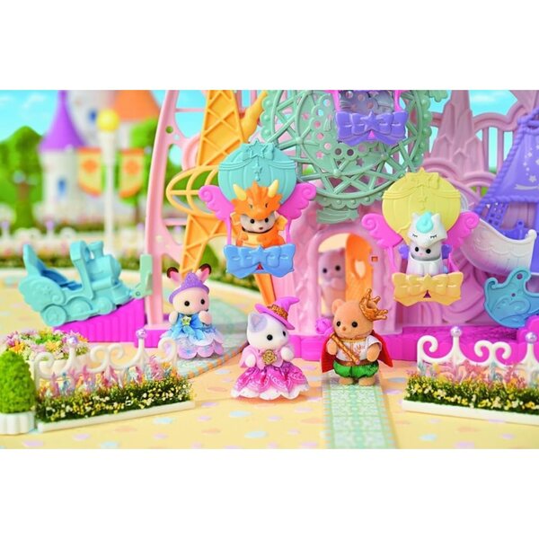 Sylvanian Families Baby Fantasiefreunde Set mit 4 zauberhaften Tierfiguren für Kinder ab 3 Jahren