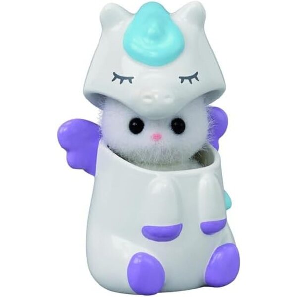 Sylvanian Families Baby Fantasiefreunde Set mit 4 zauberhaften Tierfiguren für Kinder ab 3 Jahren