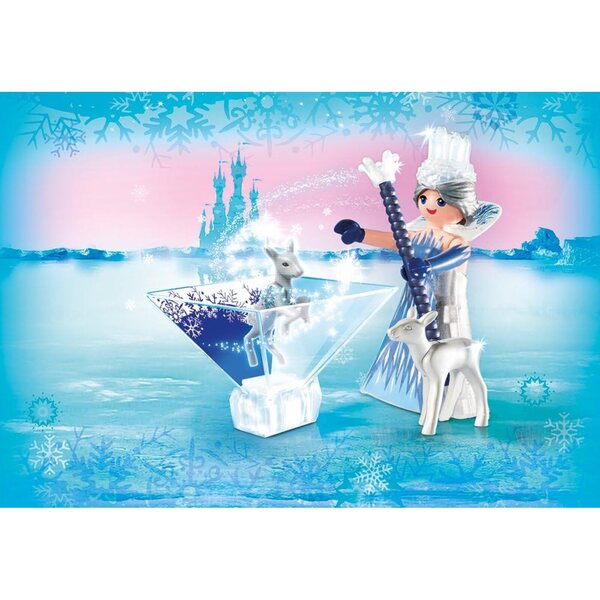 PLAYMOBIL 9350 Princesse de cristal de glace avec hologrammes et accessoires royaux