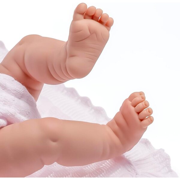 Pupazzo Neonato Realistico Berenguer 38 cm con Vestito a Maglia e Accessori Completi