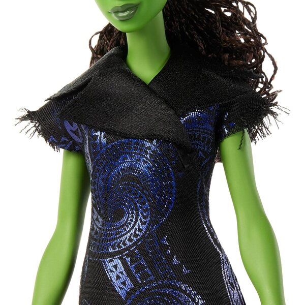 Mattel Elphaba Puppe singt For Good dal film Wicked con abito rimovibile