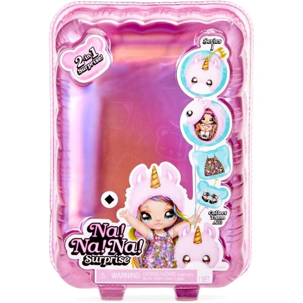 Giochi Preziosi Na Na Na Surprise: Sammelpuppe mit Plüsch, Kleid und Accessoires