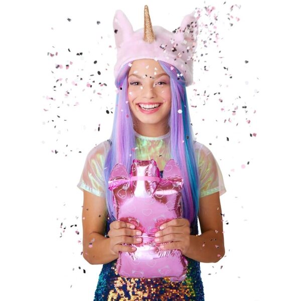 Giochi Preziosi Na Na Na Surprise: Sammelpuppe mit Plüsch, Kleid und Accessoires