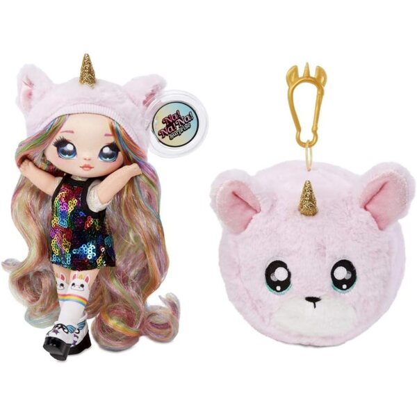 Giochi Preziosi Na Na Na Surprise: Sammelpuppe mit Plüsch, Kleid und Accessoires