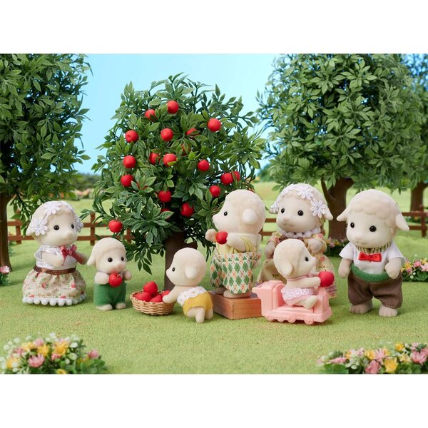 Sylvanian Families 5619 Schaffamilie – Set mit 4 Figuren für Kinder