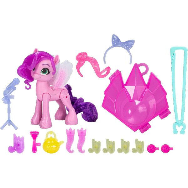 My Little Pony Pipp Blütenblätter 7,5 cm mit Zubehör und Beauty Magic
