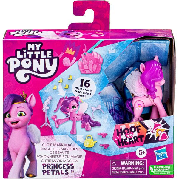 My Little Pony Pipp-bloemblaadjes 7,5 cm met accessoires en schoonheidsmagie