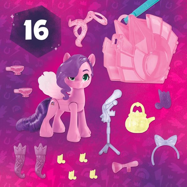 My Little Pony Pipp-bloemblaadjes 7,5 cm met accessoires en schoonheidsmagie