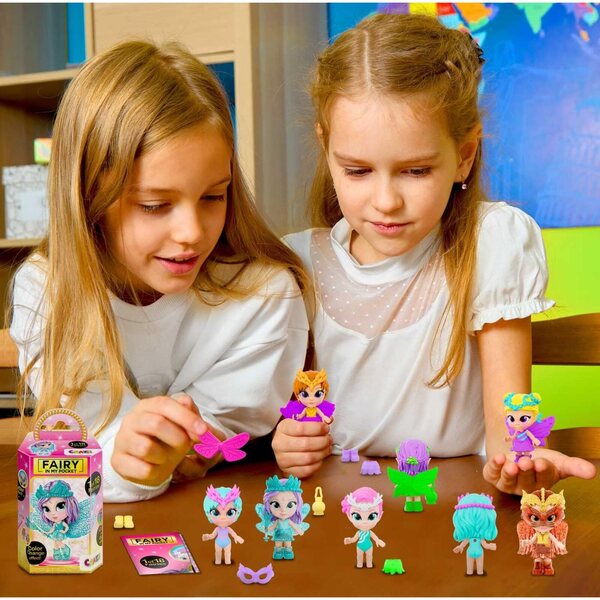 Fairy in my Pocket CRAZE: Feenminiaturen zum Sammeln mit magischen Effekten und Zubehör