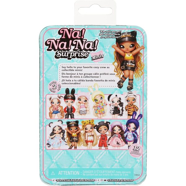 Na Na Na Surprise Minis Serie 2 – 10 cm große Modepuppen mit Kleidung und Schuhen