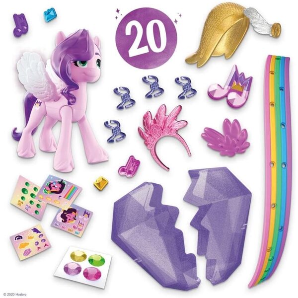 My Little Pony Princess Petals 7,5 cm con Accessori e Braccialetto Amicizia
