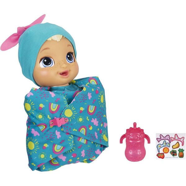 Baby Alive Baby Grows Up: Puppe, die mit dem mitgelieferten Zubehör wächst, spricht und überrascht