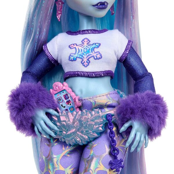 Monster High Abbey Bominable con Mammut e Accessori - Look Invernale per Bambini da 4+