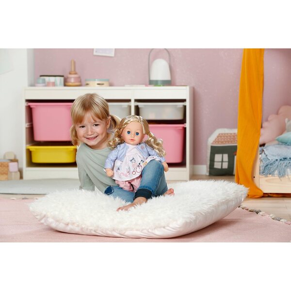 BABY Born Sophia Rose – Weiches Poupée 36 cm mit blonden Haaren und schließenden Augen