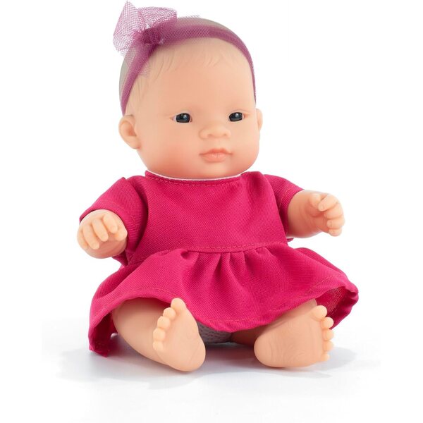 Miniland-Puppe, 21 cm, asiatisch, My Friends & Me-Kollektion, anatomisch und duftend