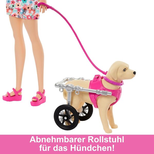 Barbie Duo di Cani con Accessori Completi per Bambini dai 3 Anni